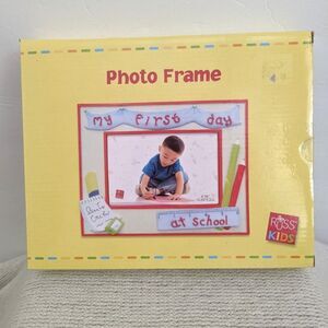 First Day at School Russ Kids Photo Frame 4x6 NEW